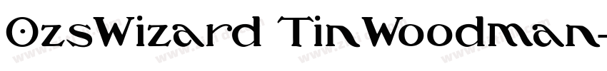 OzsWizard TinWoodman字体转换